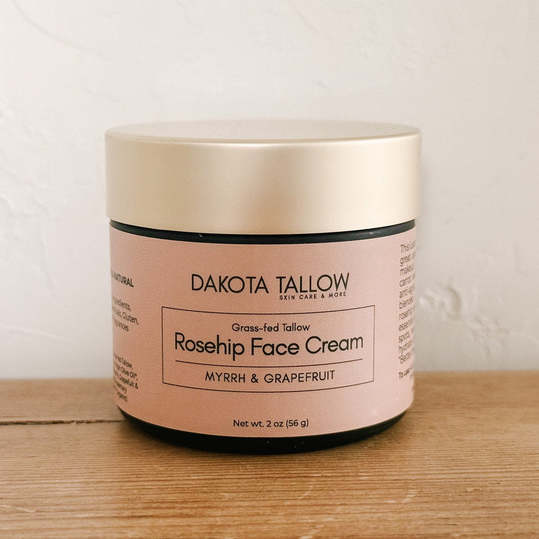 Myrrh &amp; Grapefruit Rosehip Facial Cream - My American Goods