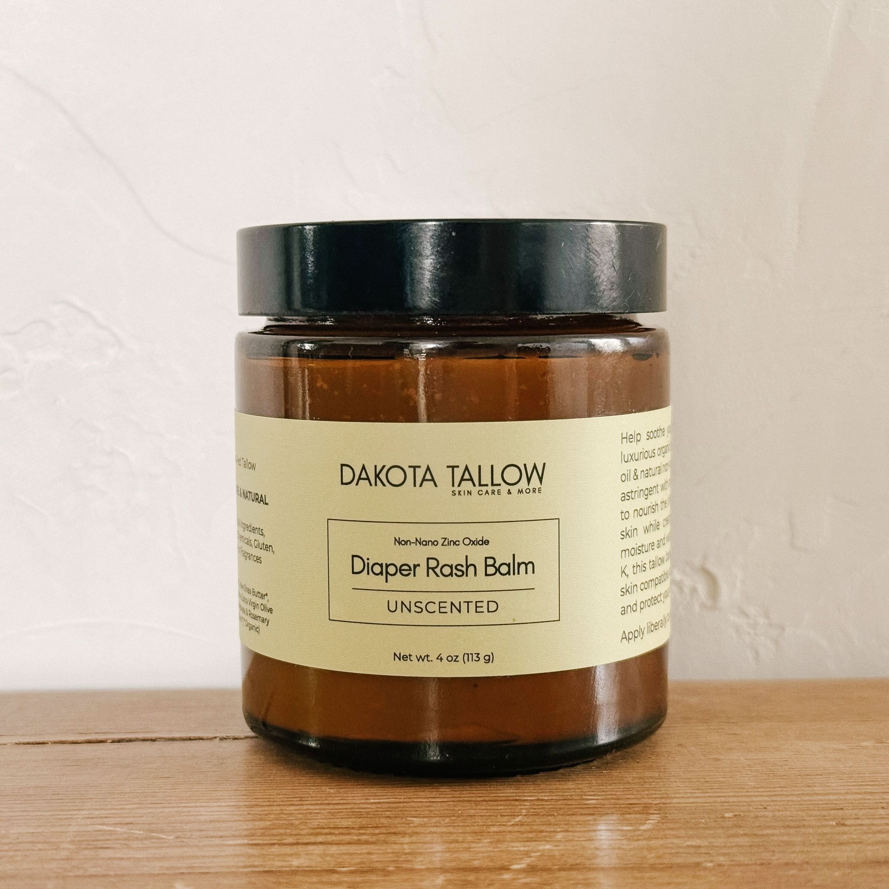 Dakota Tallow Baby Dakota Tallow Diaper Rash Balm | Unscented