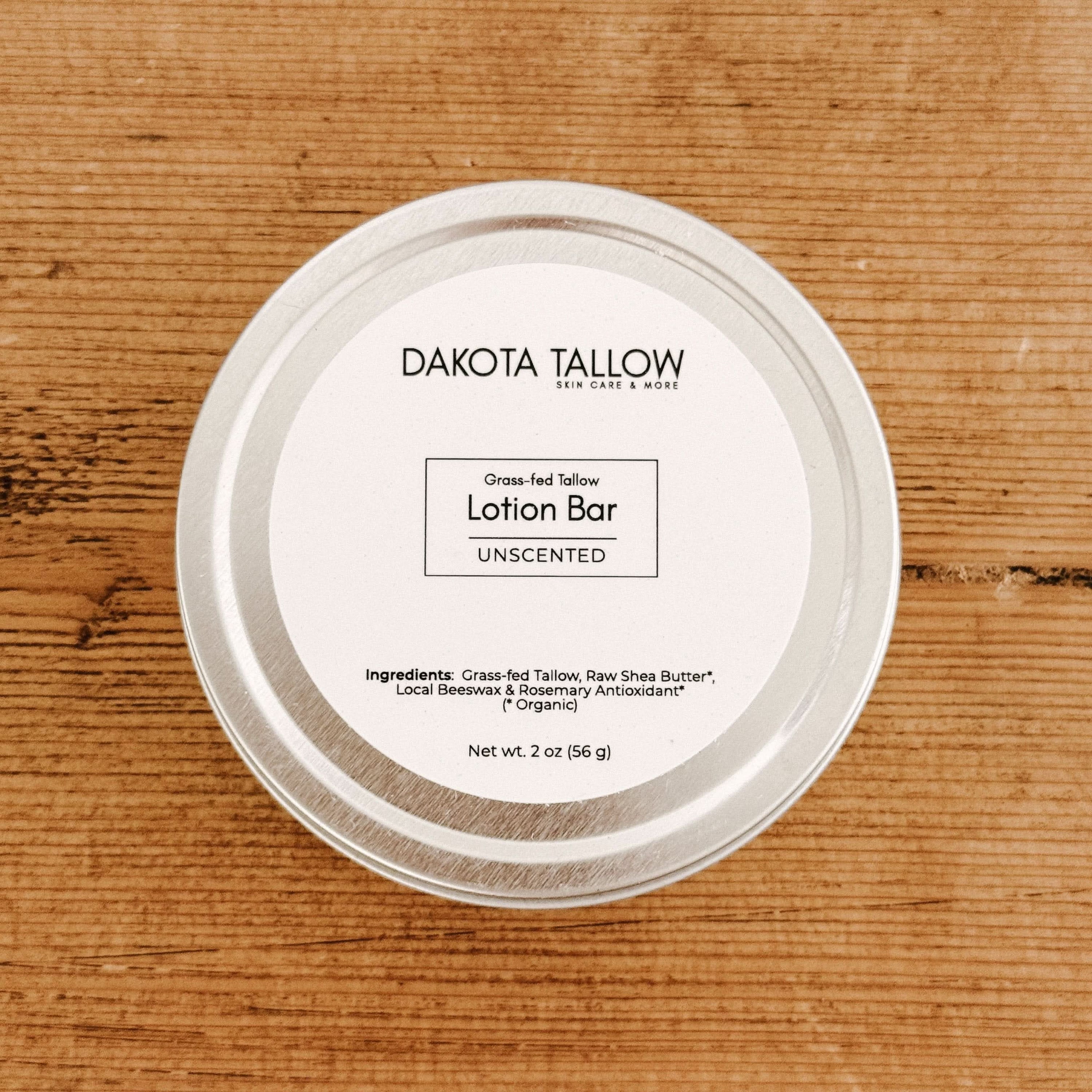 Dakota Tallow Hand Dakota Tallow - Tallow Hard Lotion Bar