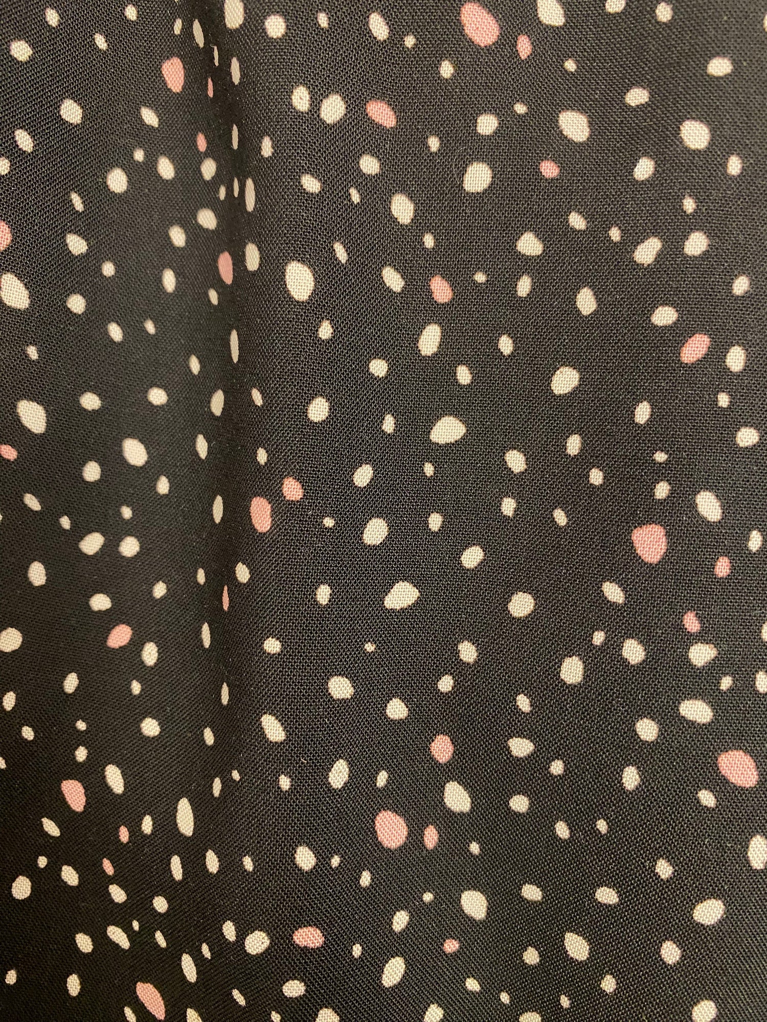Field Day Dress Prairie Dress in Black Dot