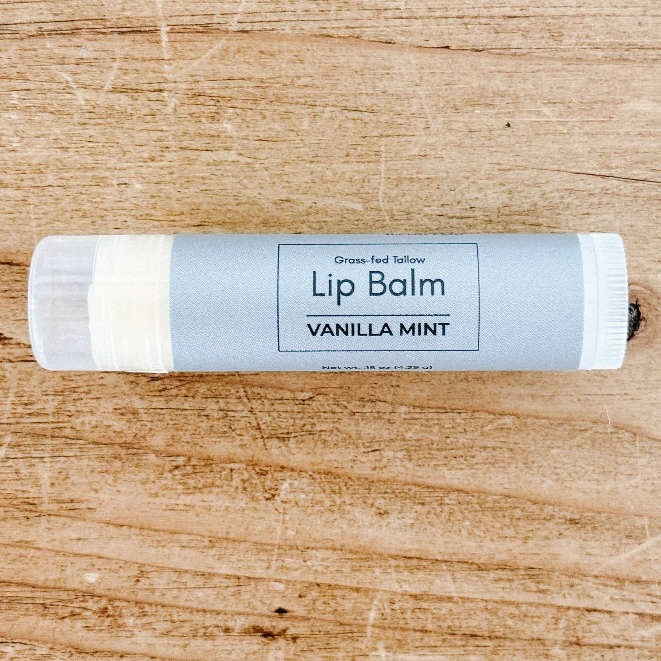 Dakota Tallow Vanilla Mint Dakota Tallow Lip Balm - 3 Pack
