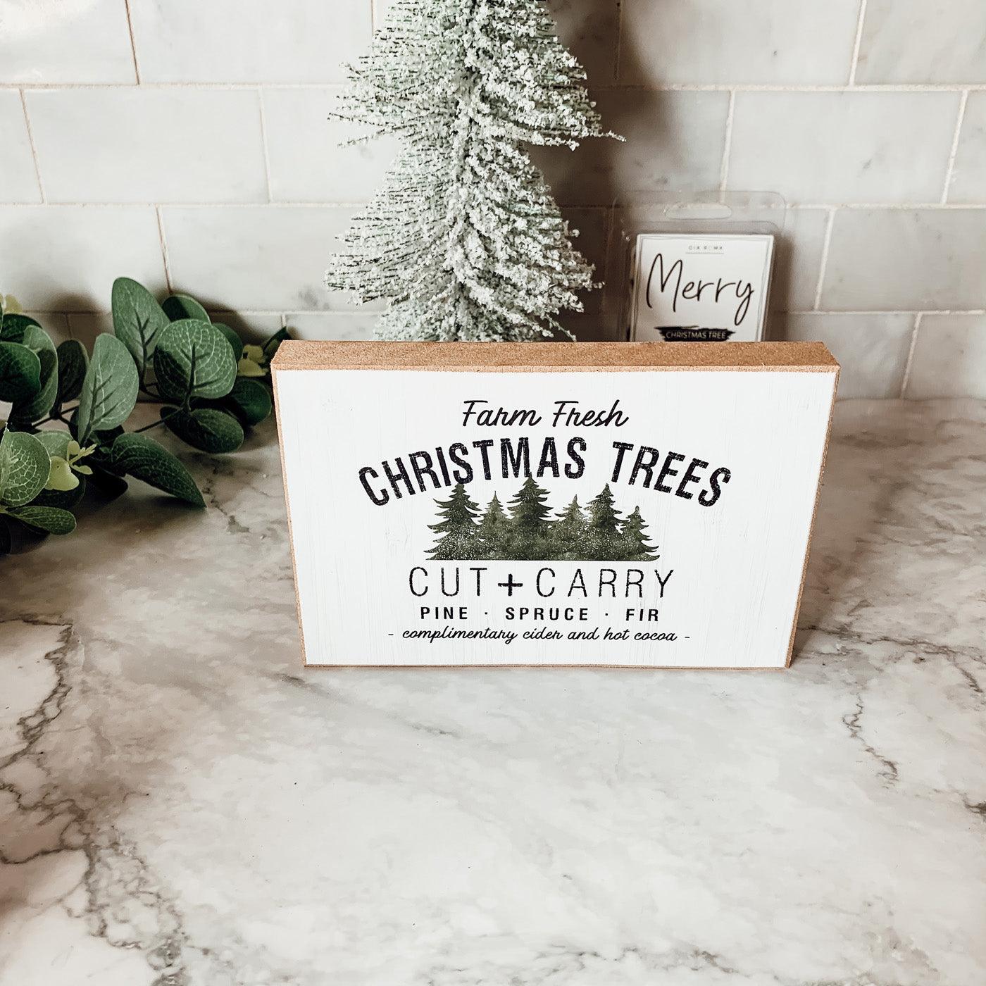 Gia Roma Christmas Sign Cut + Carry Sign