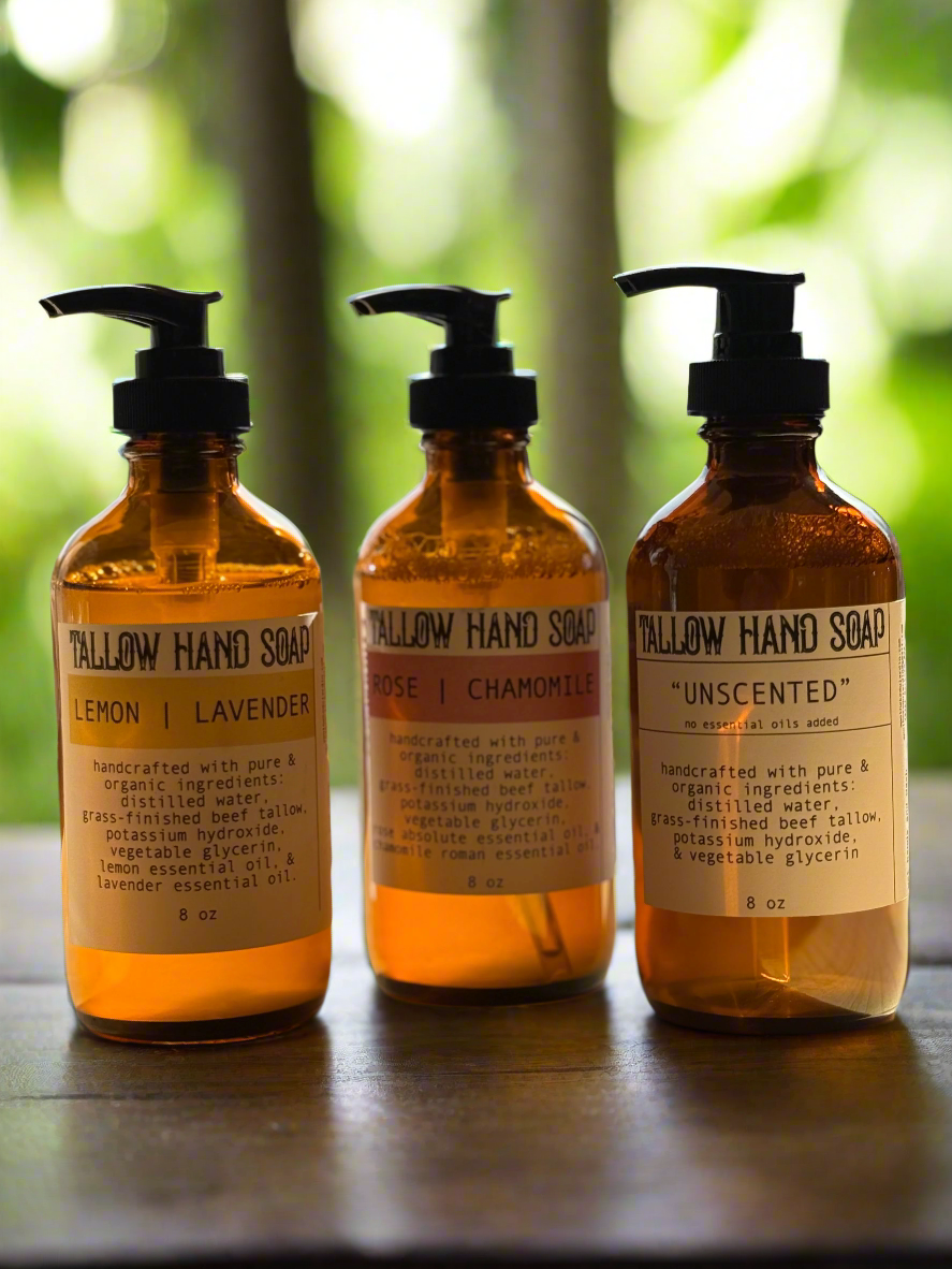Tallow Liquid Hand Soap