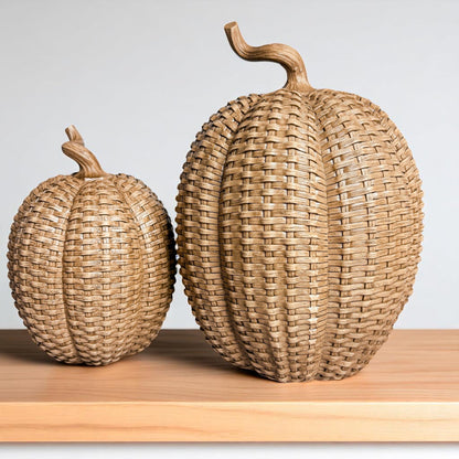 Rattan Pumpkins - My American Goods
