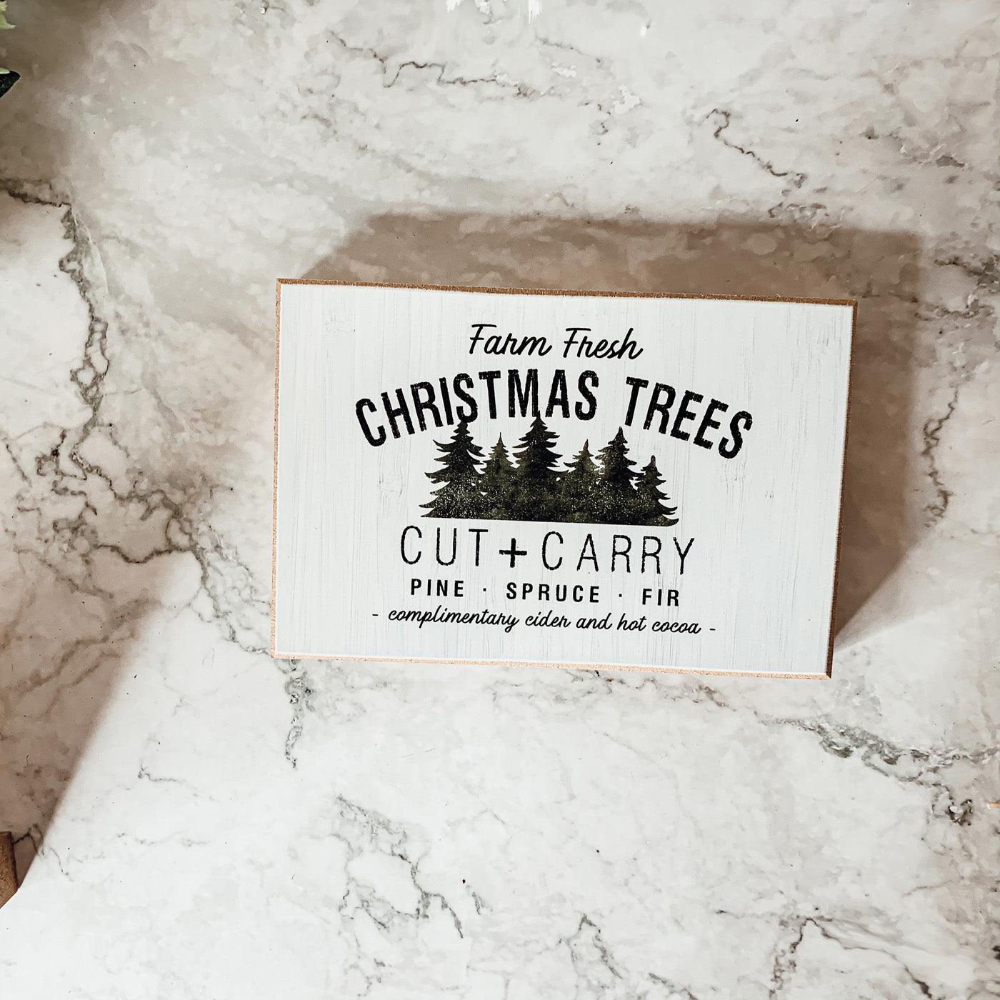 Gia Roma Christmas Sign Cut + Carry Sign