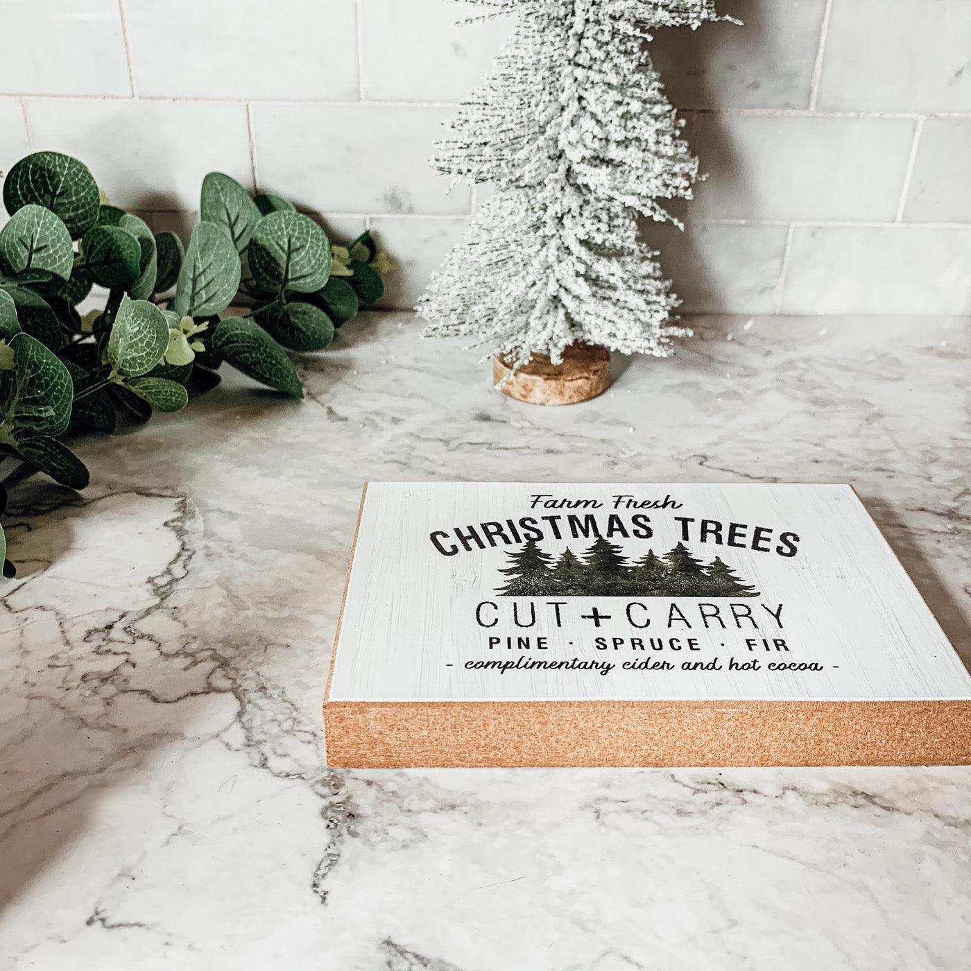Gia Roma Christmas Sign Cut + Carry Sign