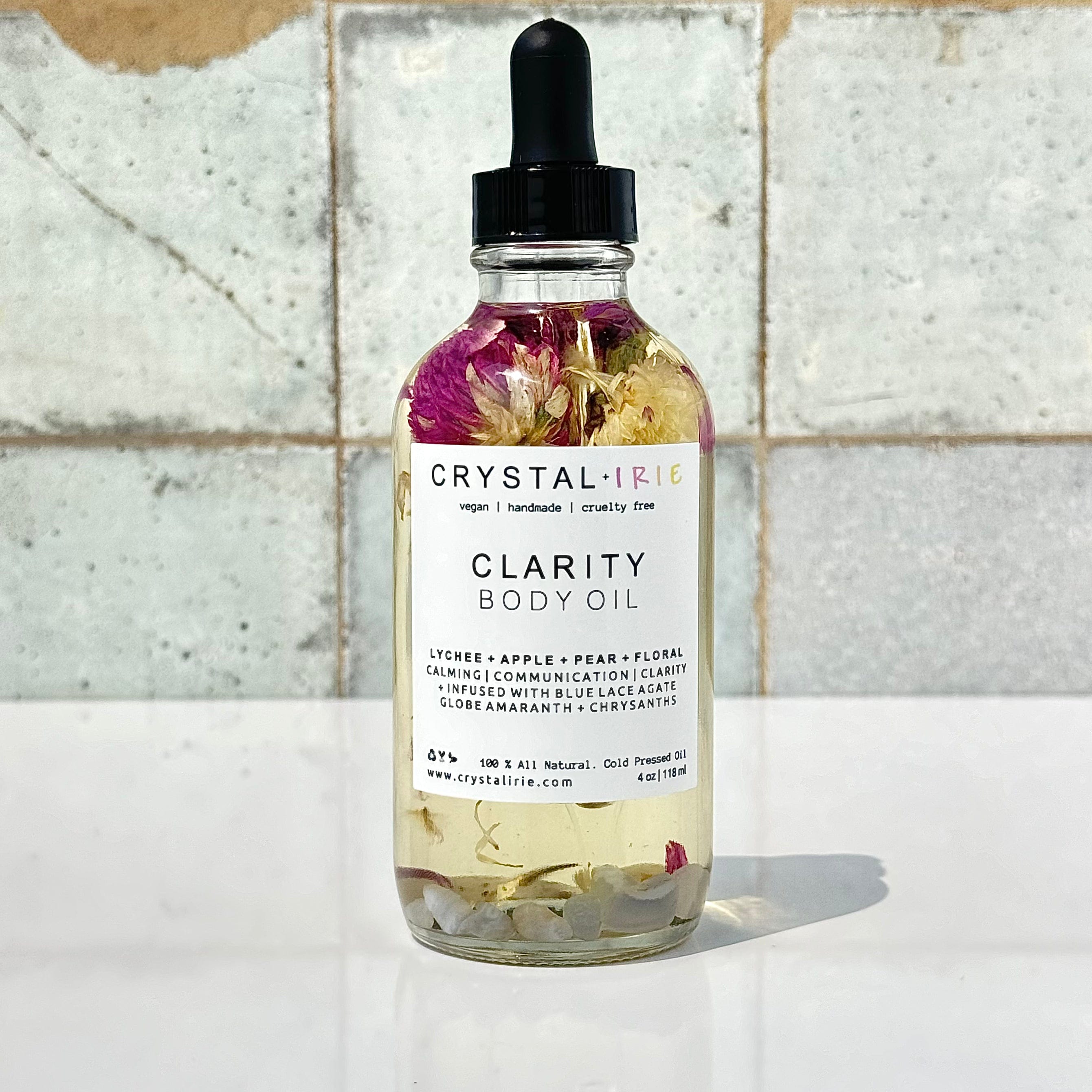 Crystal Irie Body Oil Clarity Body Oil
