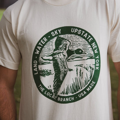 The Local Branch Tee S Mallard Tee - USA Made
