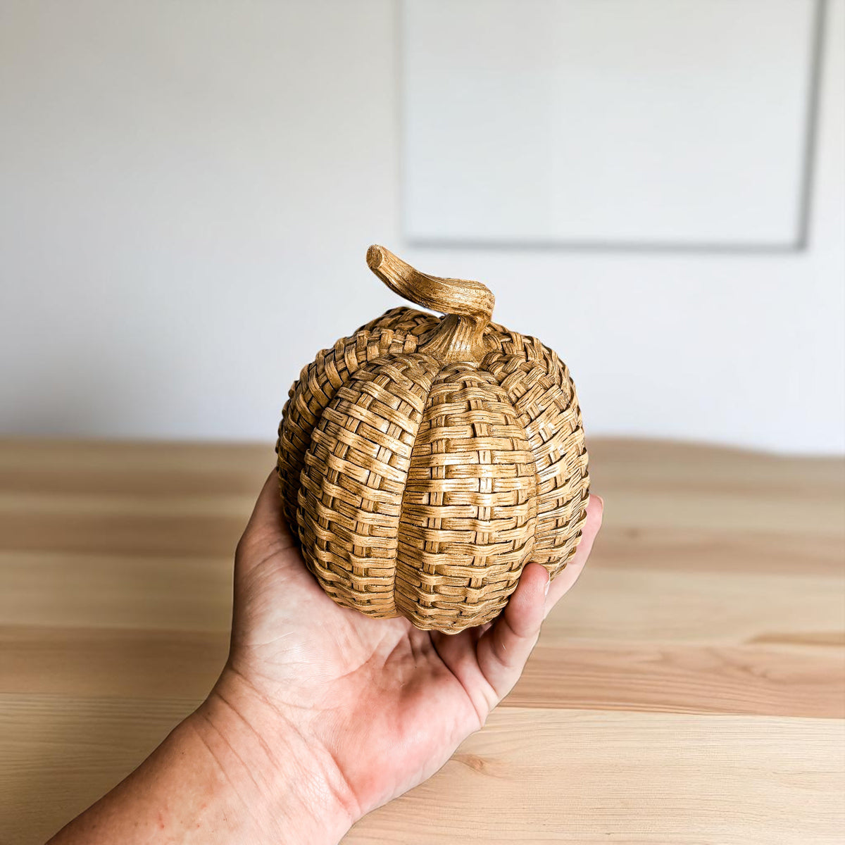 Rattan Pumpkins - My American Goods