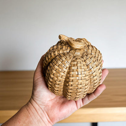 Rattan Pumpkins - My American Goods