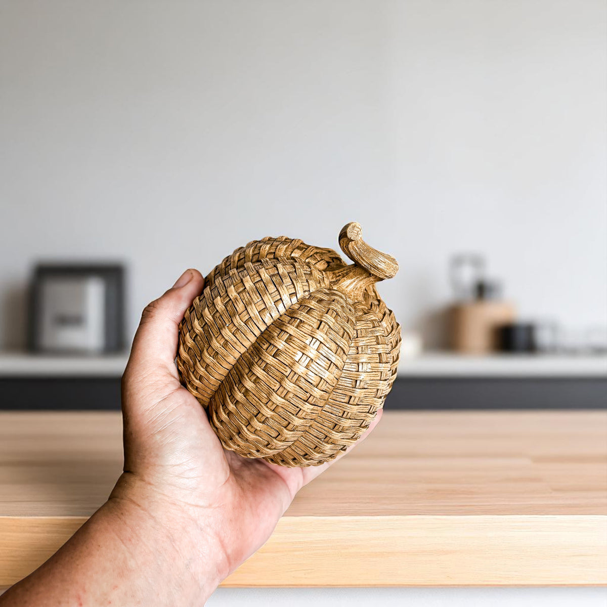 Rattan Pumpkins - My American Goods