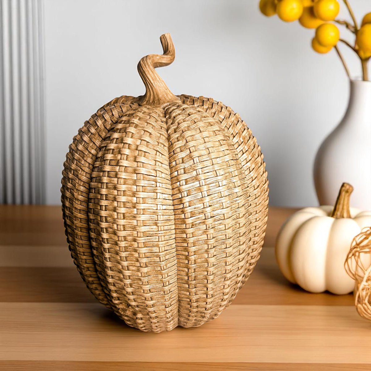 Rattan Pumpkins - My American Goods