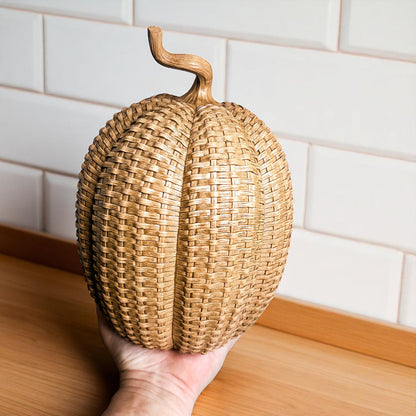 Rattan Pumpkins - My American Goods