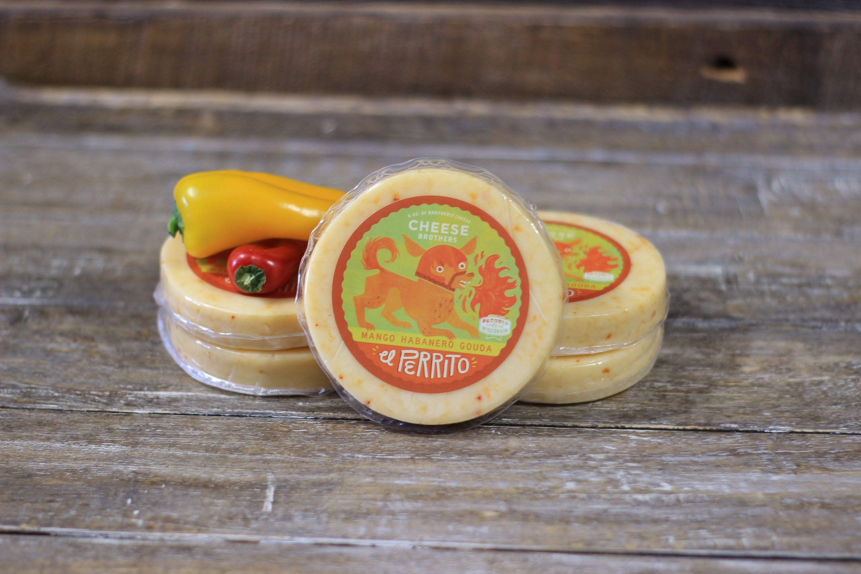 Cheese Brothers, Inc. Gouda Cheese Mango Habanero Gouda