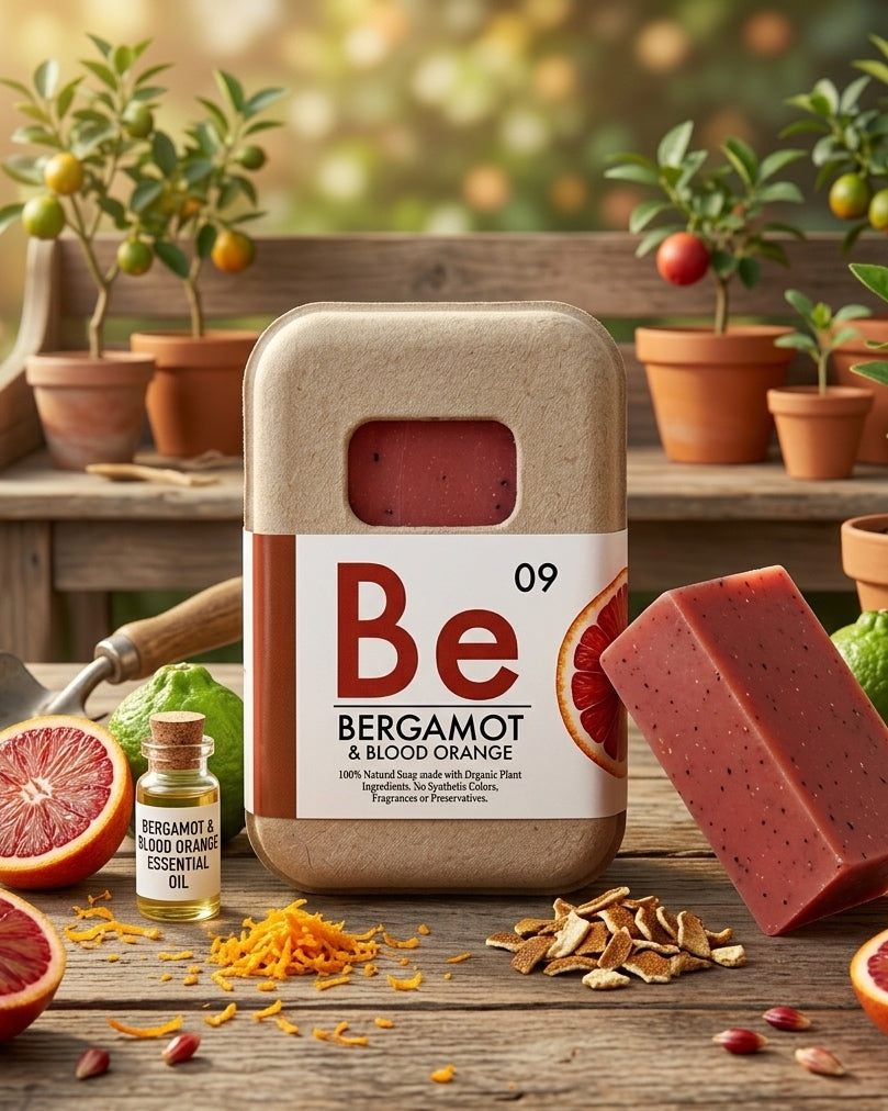 Organic Soap - Blood Orange &amp; Bergamot