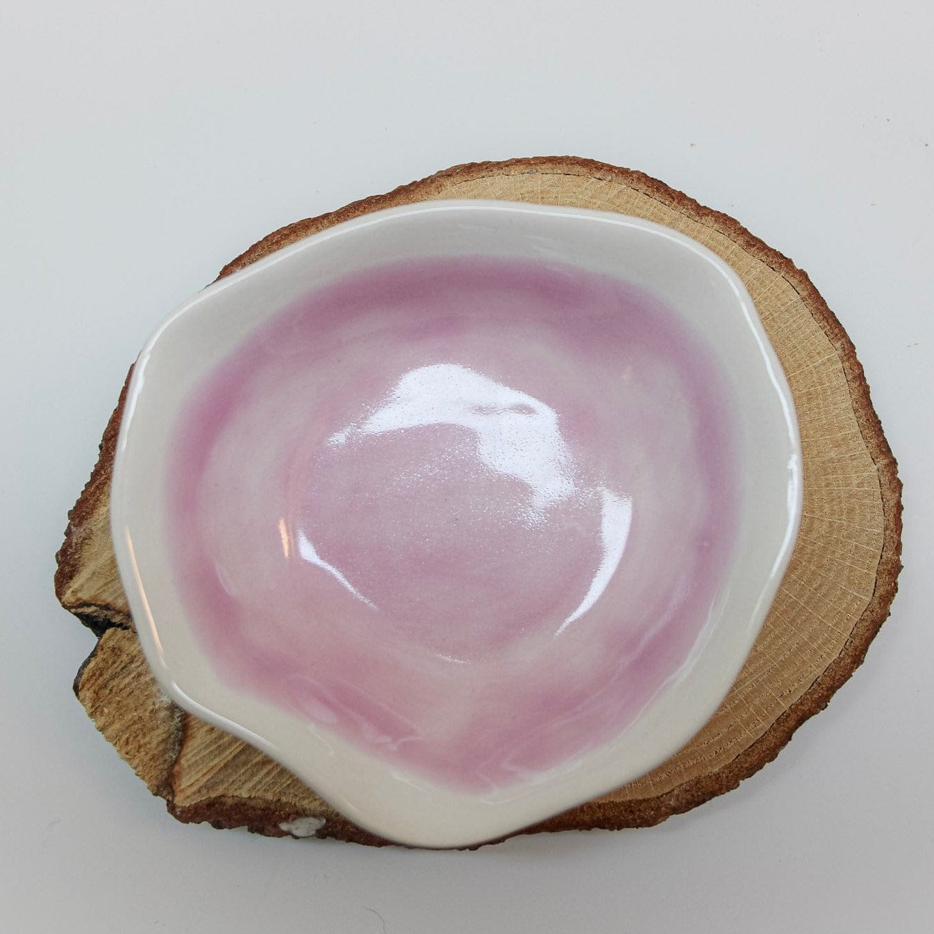 prodigalpottery Ceramic Pink Spring Artisan Candy Dish