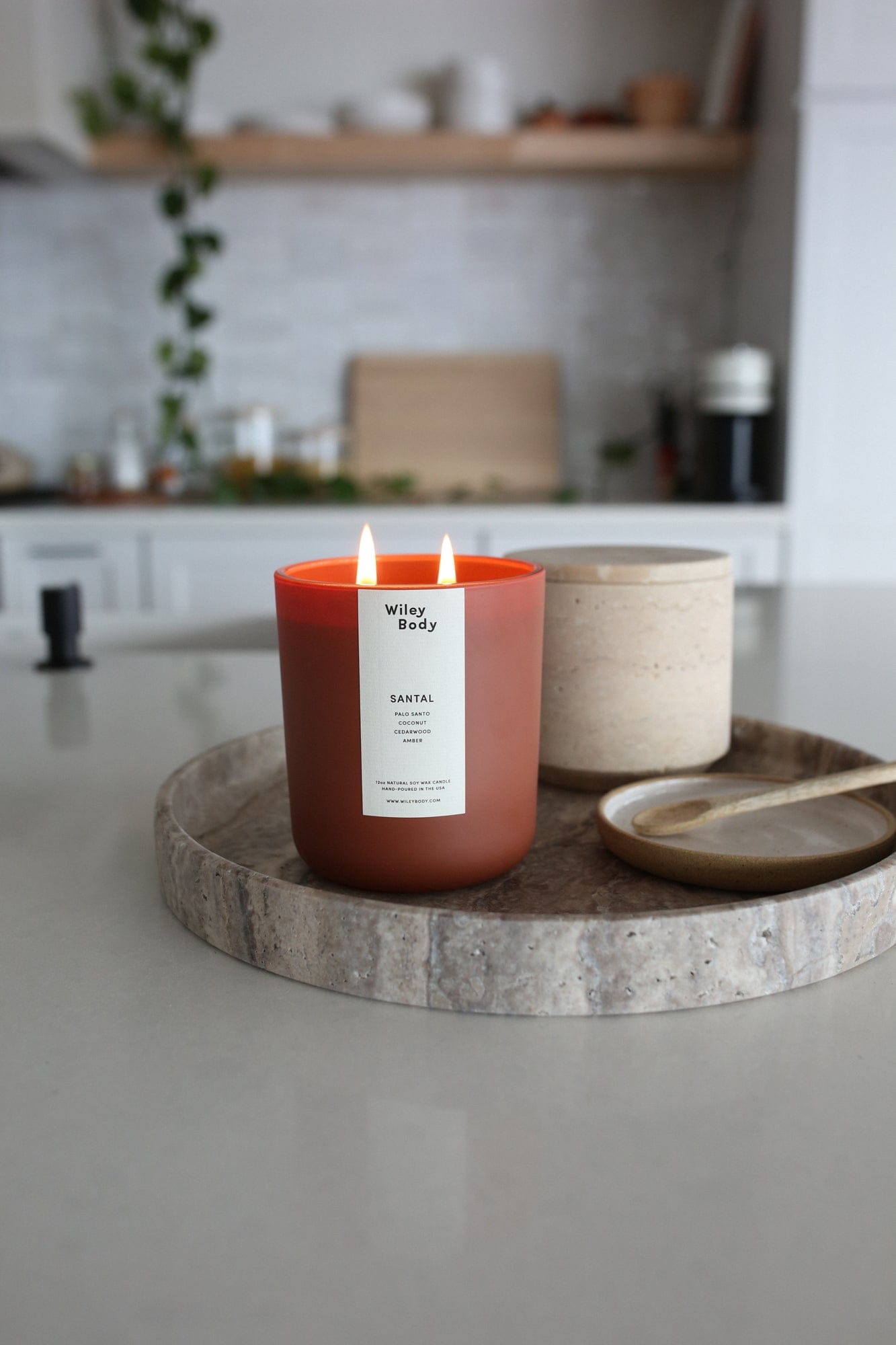 Wiley Body Candle The Candle - Santal