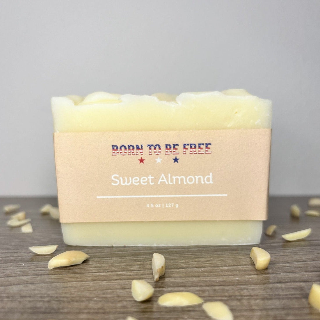 Sweet Almond Tallow Soap Bar - My American Goods