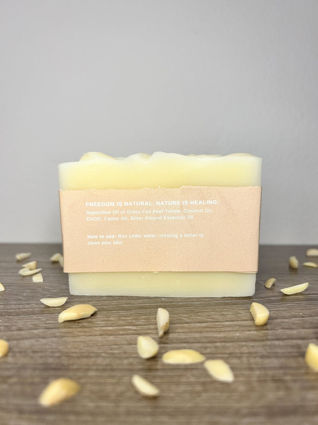 Sweet Almond Tallow Soap Bar - My American Goods