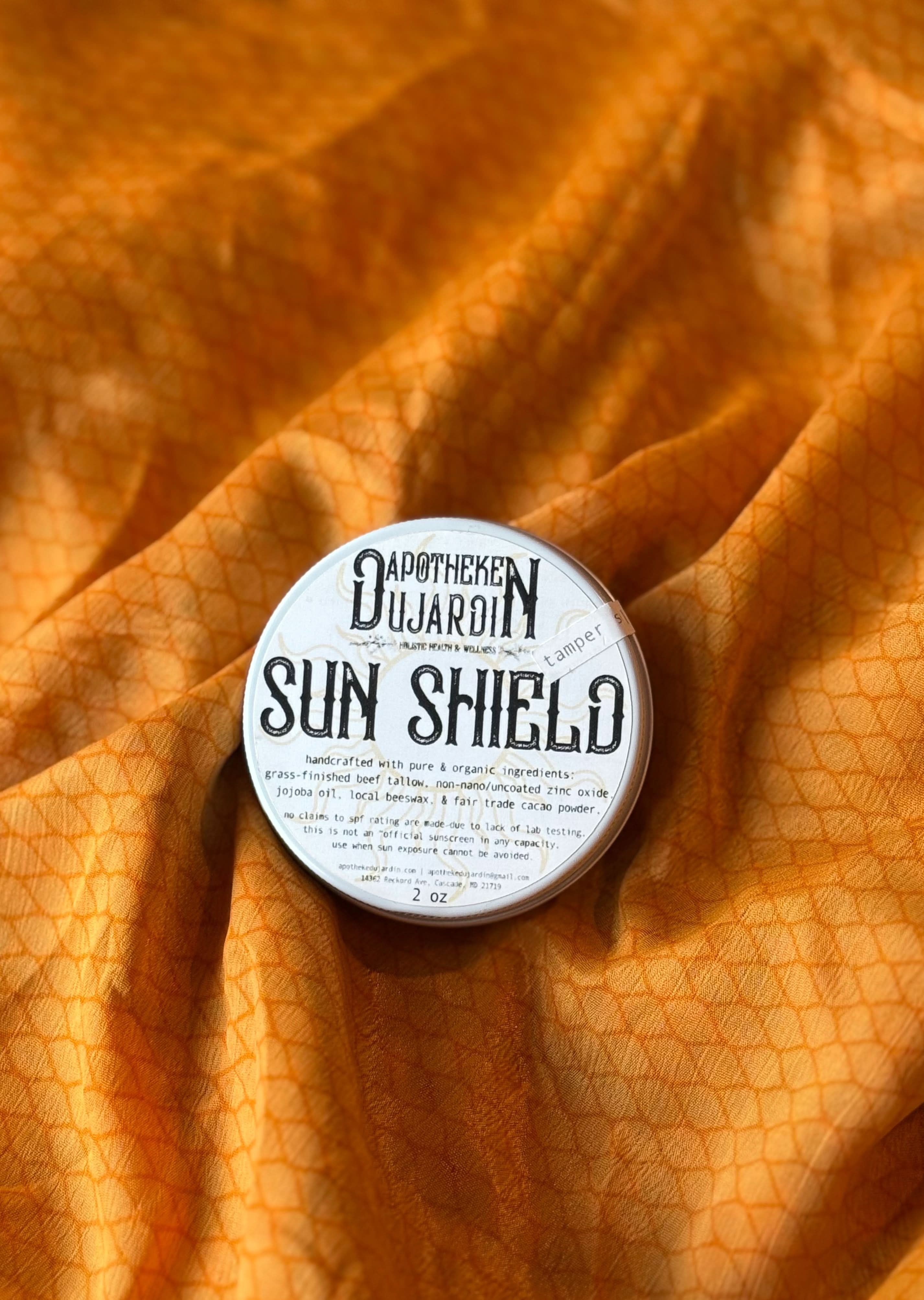 Apotheke DuJardin sun protectant Sun Shield | Cream | Water/Sweat Resistant