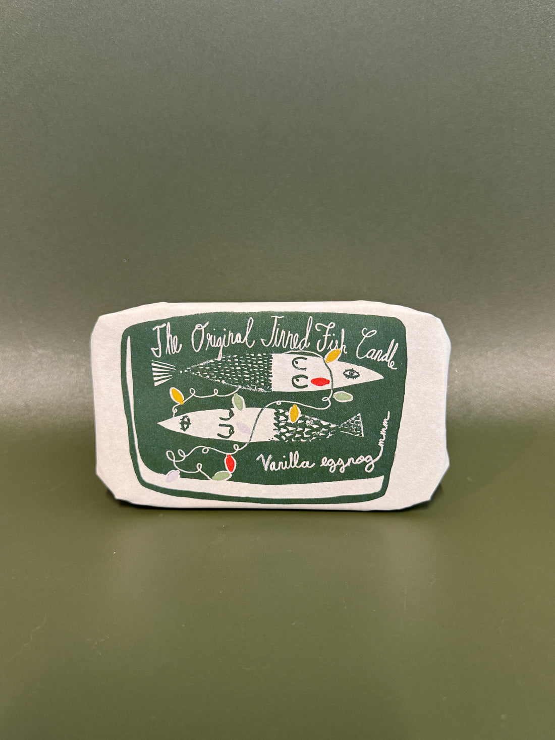 Tinned Fish Candle - Vanilla Eggnog