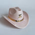 Ruby Clay Company Sparkle Confetti Monogrammed Cowboy Hat