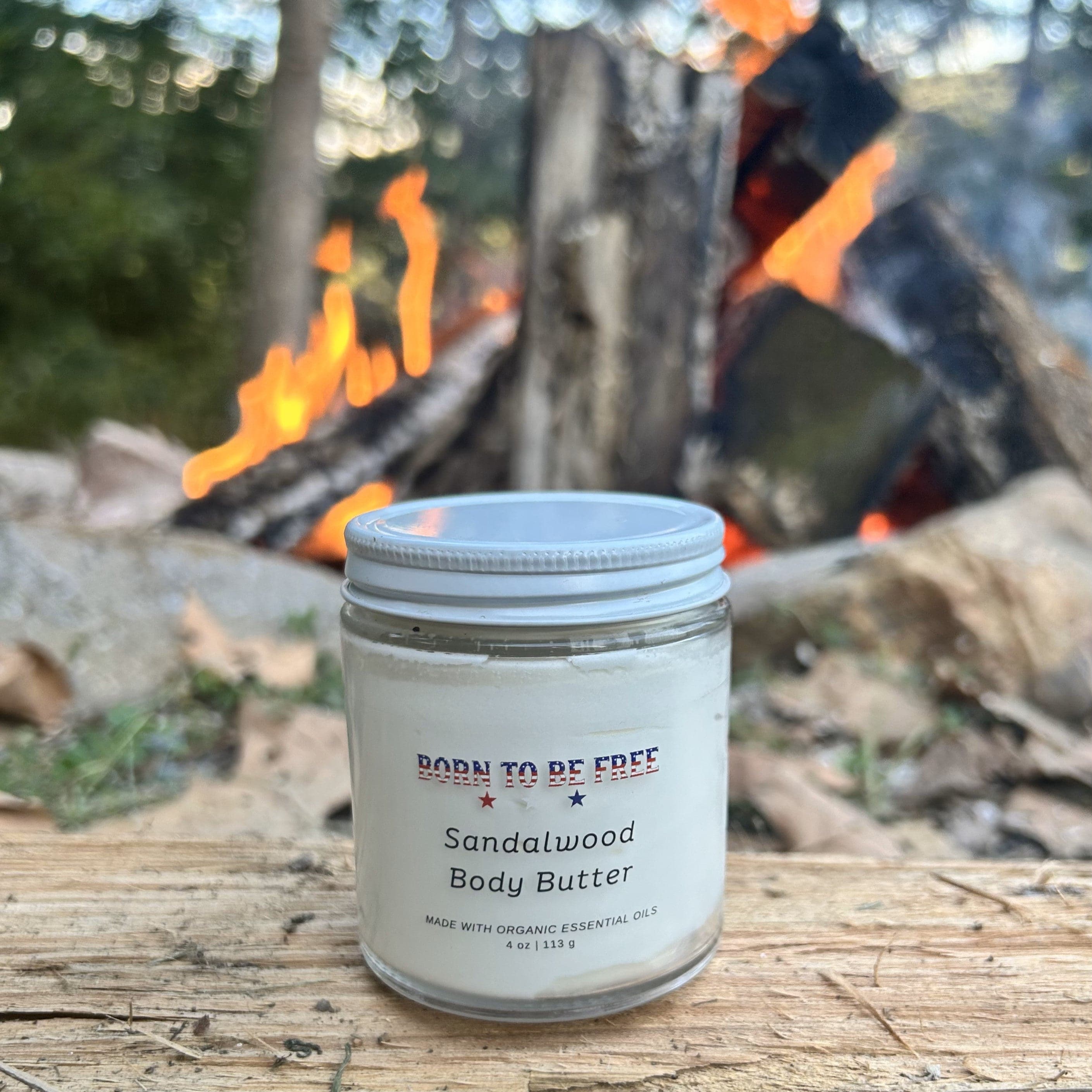 Born To Be Free Moisturizer Sandalwood Body Butter