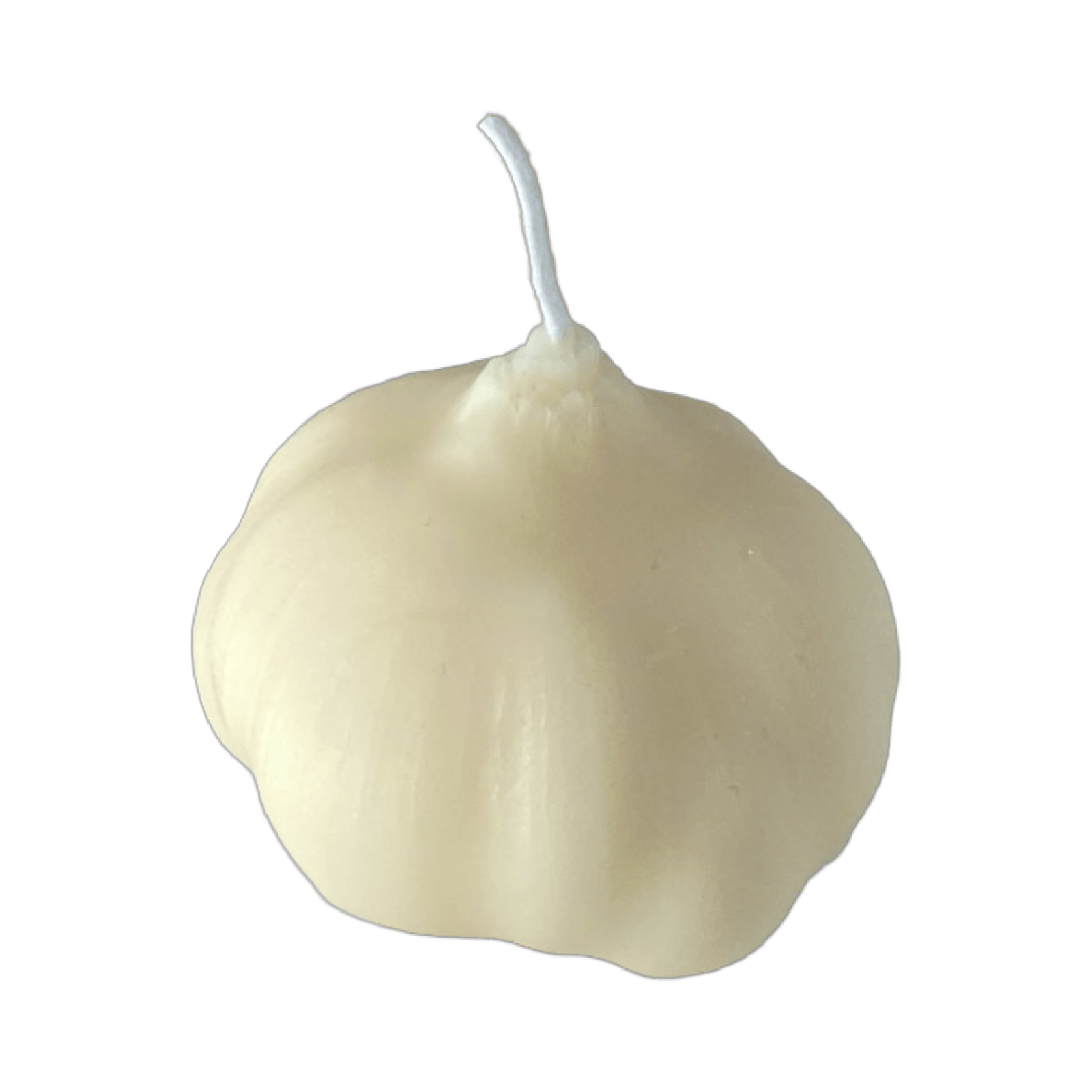 Scandles Farmers Markets White / Unscented (Natural Soy) / Single Garlic Garlic Candle