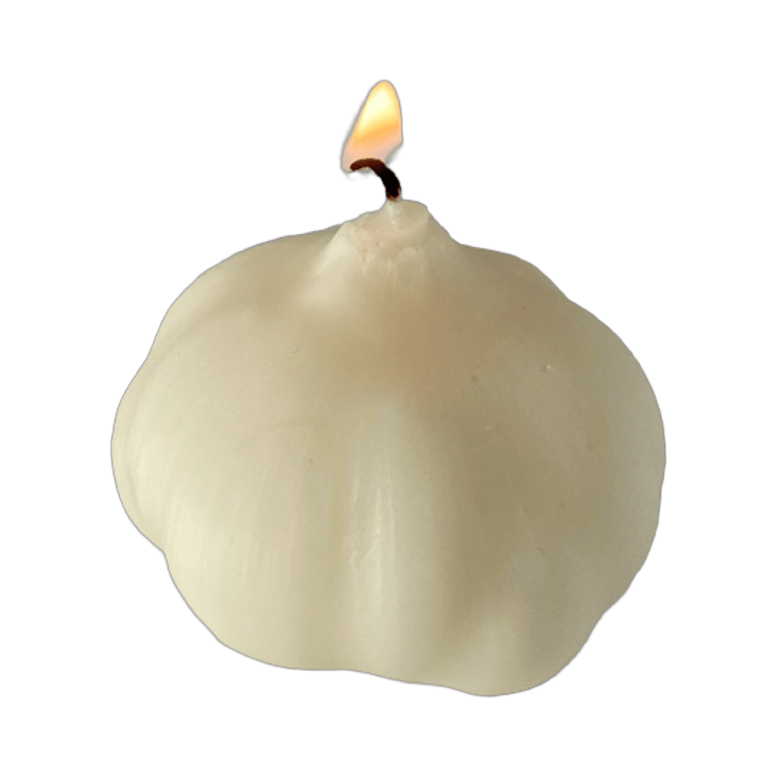 Scandles Farmers Markets White / Unscented (Natural Soy) / Single Garlic Garlic Candle
