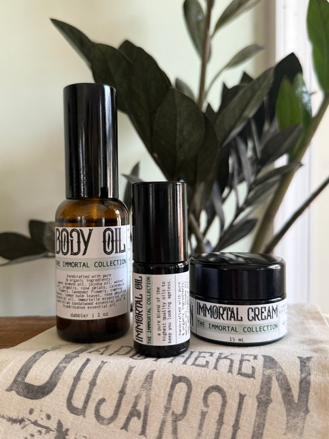 The Immortal Collection | Anti-aging | Luxurious Natural Skin Care Routine Gift Set