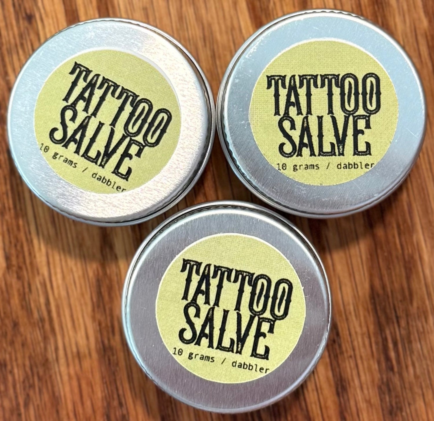 Tattoo Salve | New &amp; Existing | Itchy Skin | Boo Boos