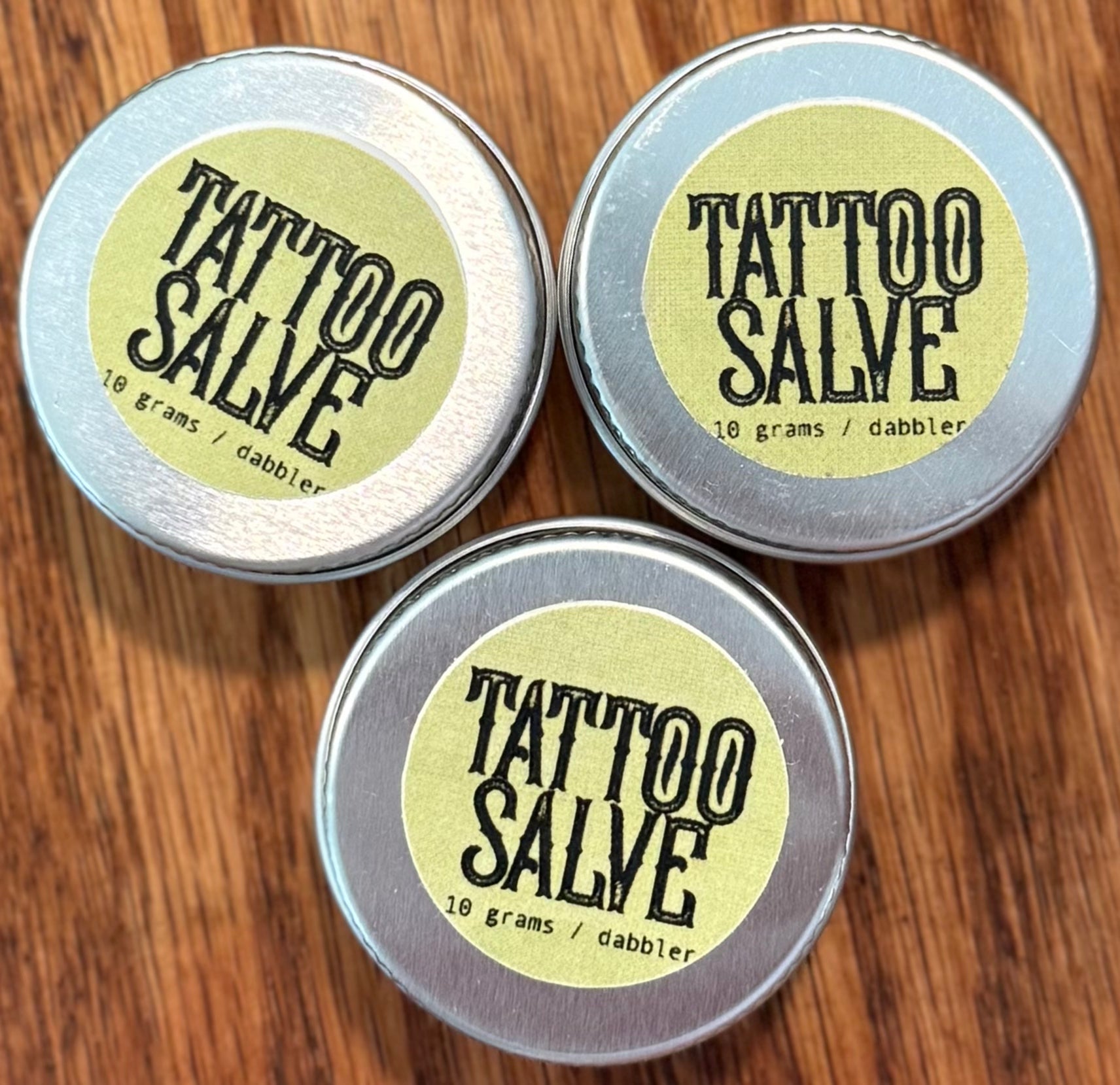 Tattoo Salve | New &amp; Existing | Itchy Skin | Boo Boos