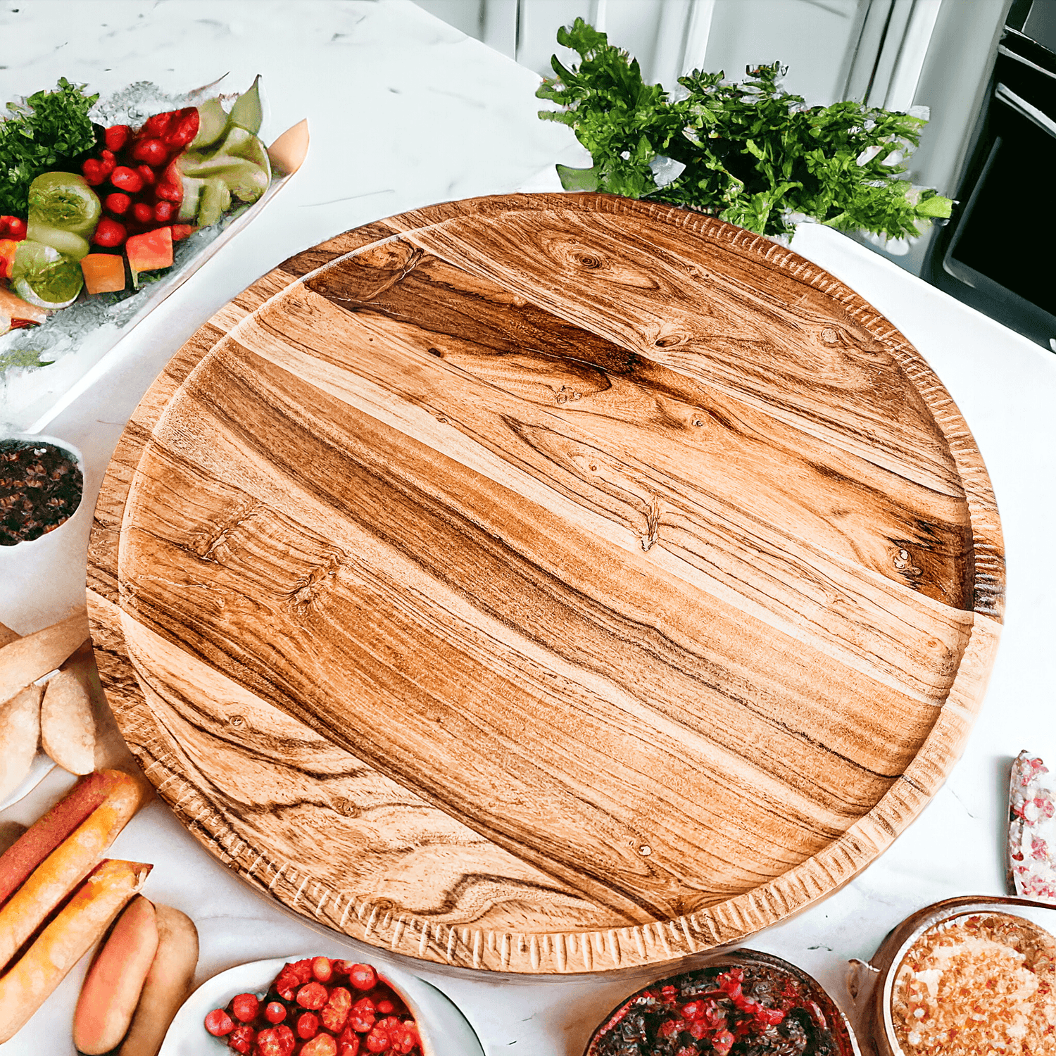 Rotating Charcuterie | 20.25&quot; - My American Goods