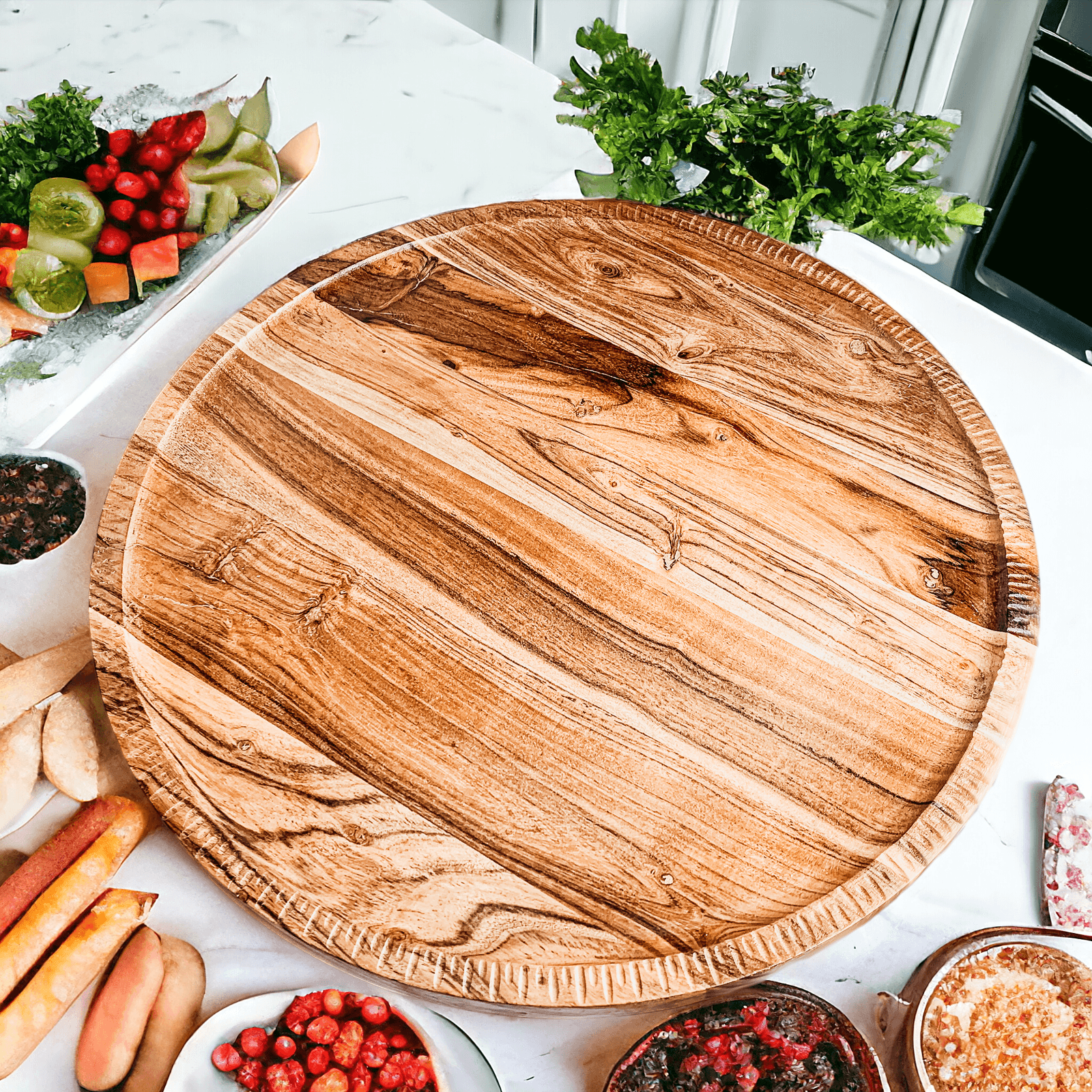 Rotating Charcuterie | 20.25&quot; - My American Goods