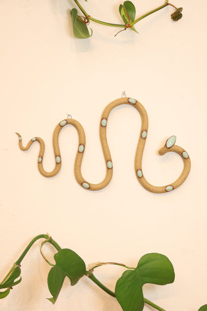 Horizontal Ceramic Wall Snake