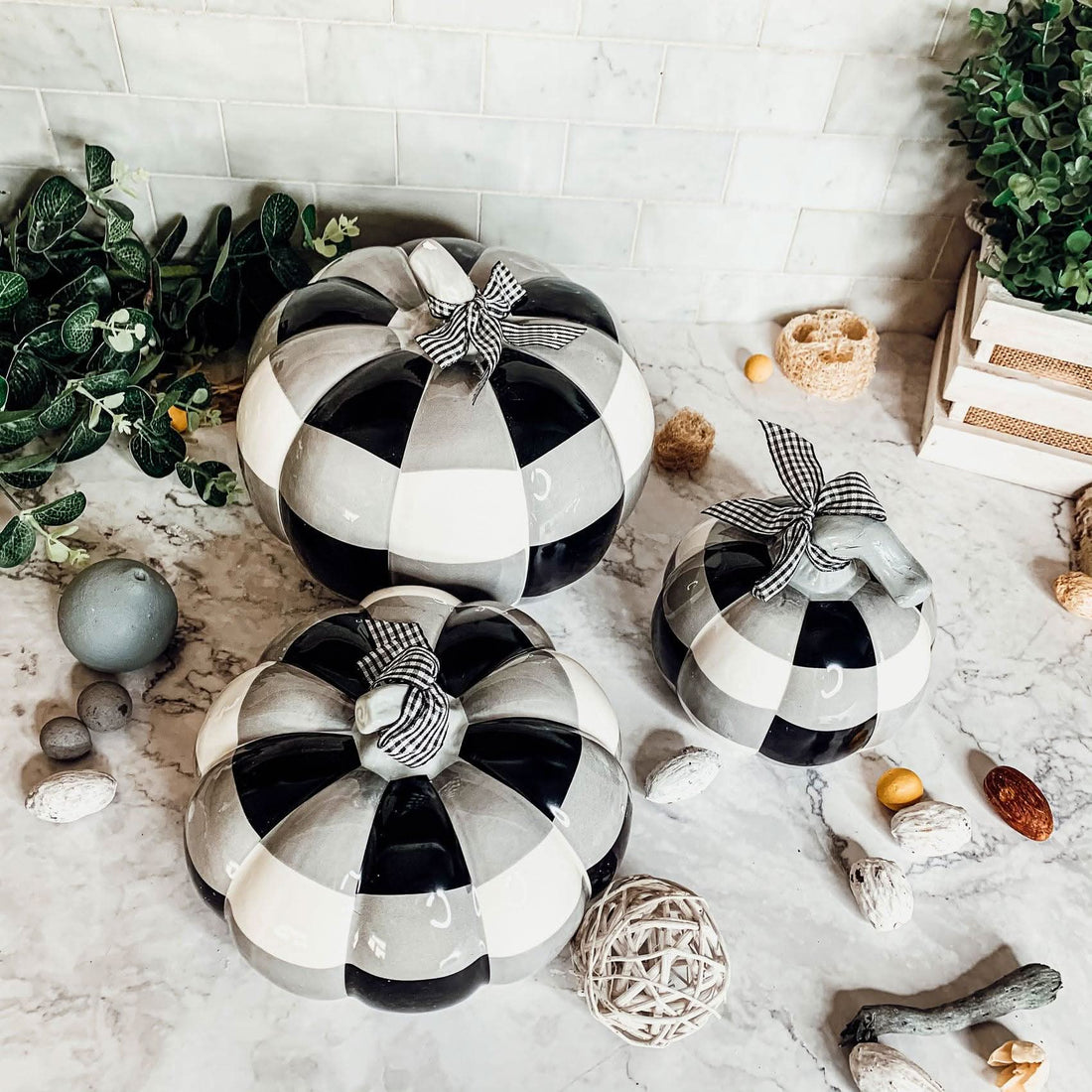 Buffalo Check Pumpkin - My American Goods