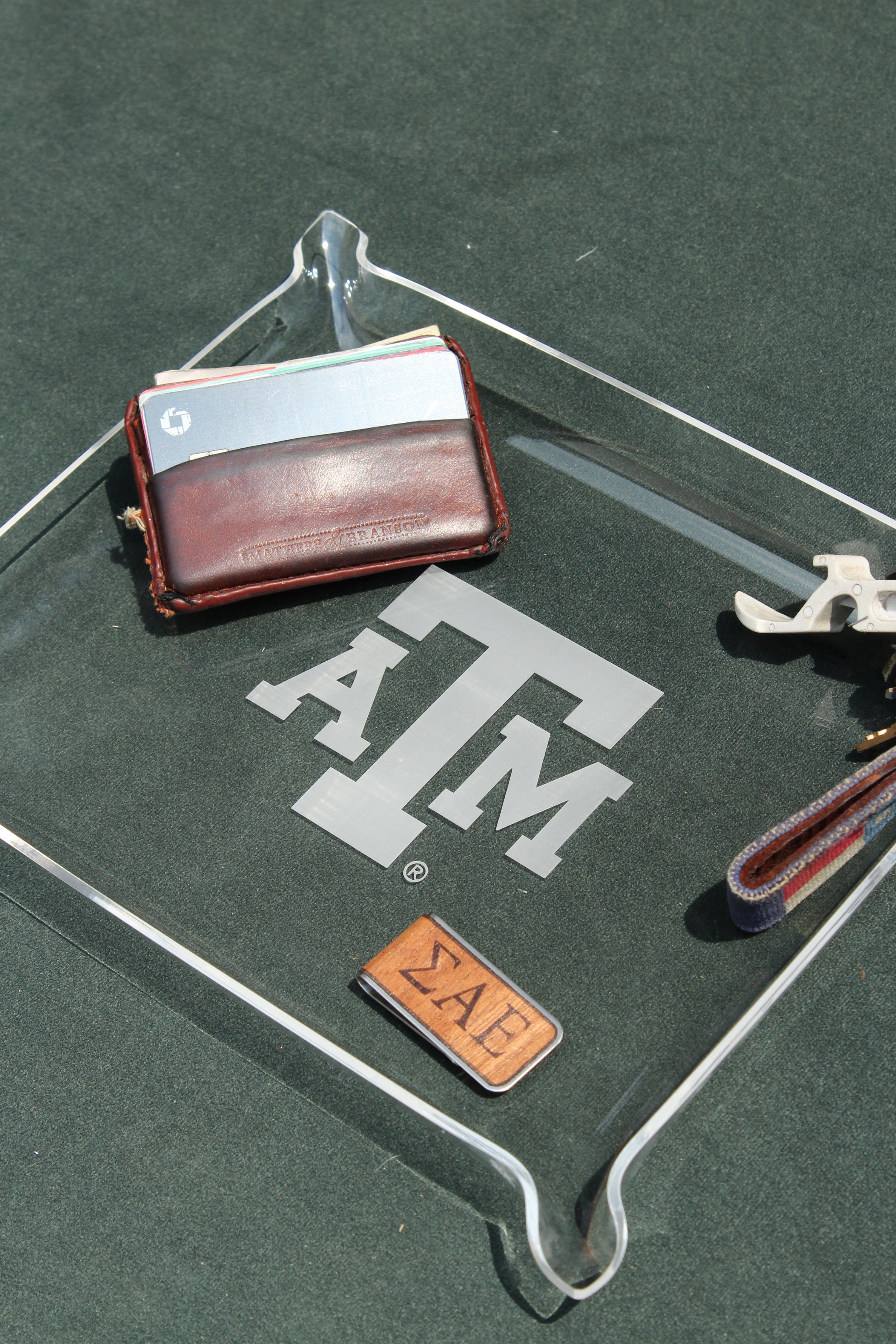 Texas A&amp;M University Acrylic Tray