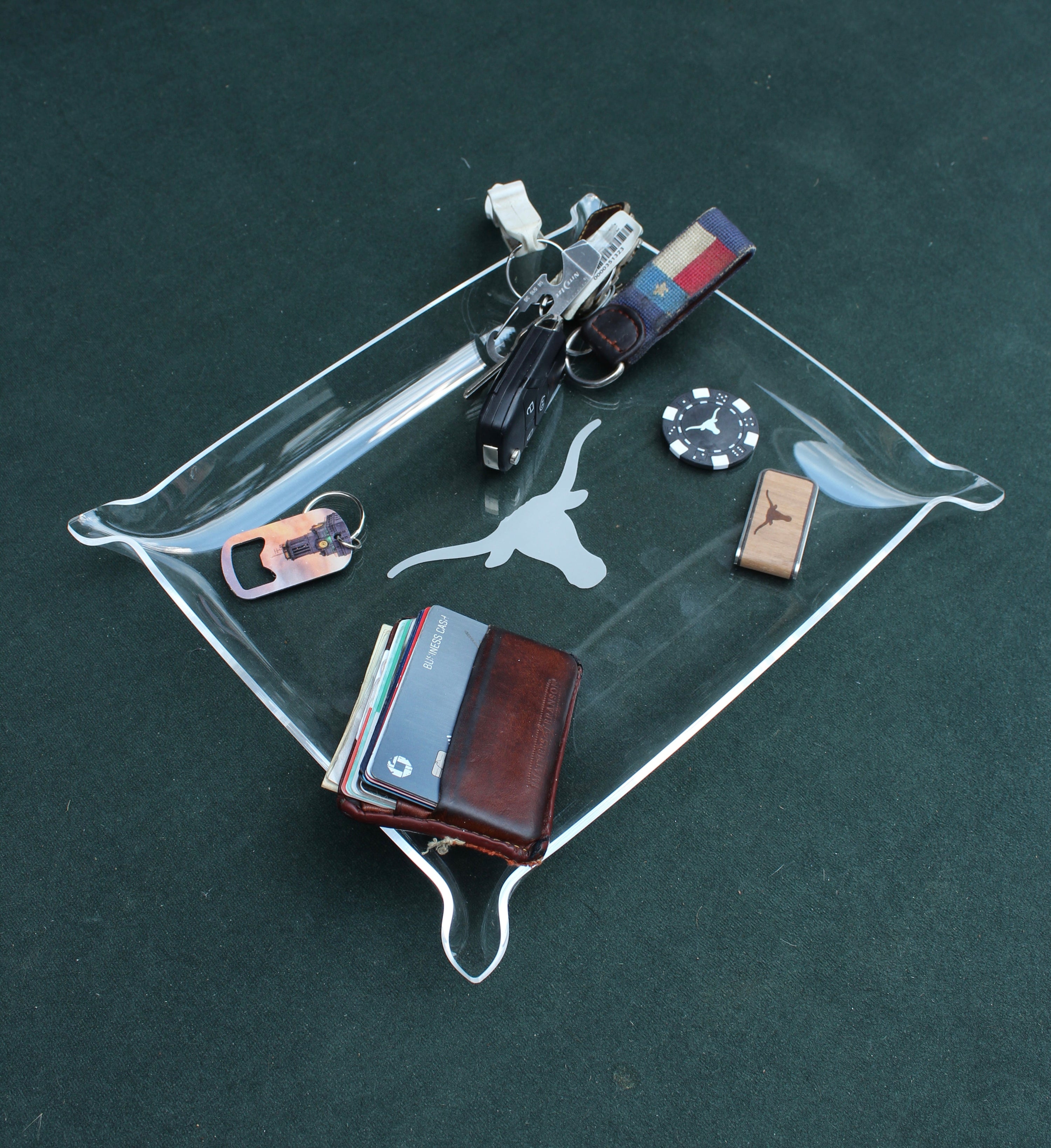 Texas Longhorns Acrylic Tray