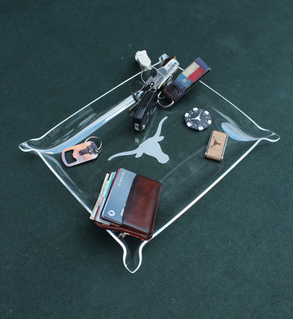 Texas Longhorns Acrylic Tray
