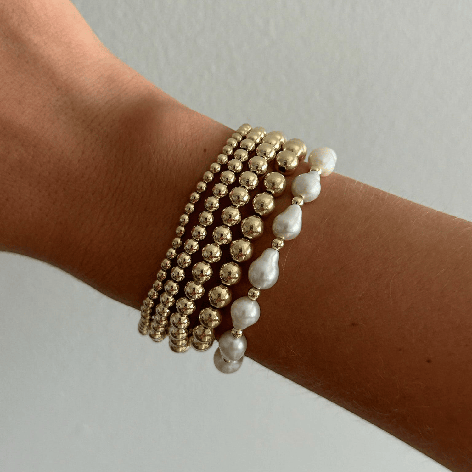 Cuffed by Nano LLC Baroque Juno Bracelet Five Stack