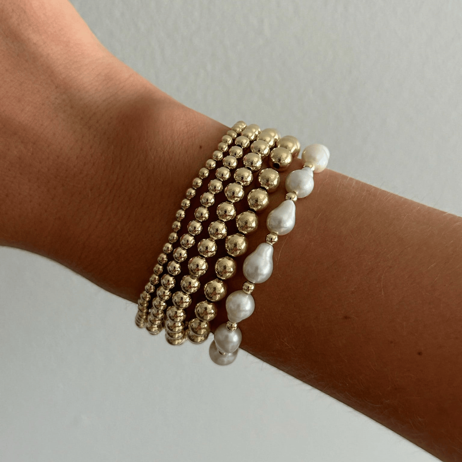 Cuffed by Nano LLC Baroque Juno Bracelet Five Stack