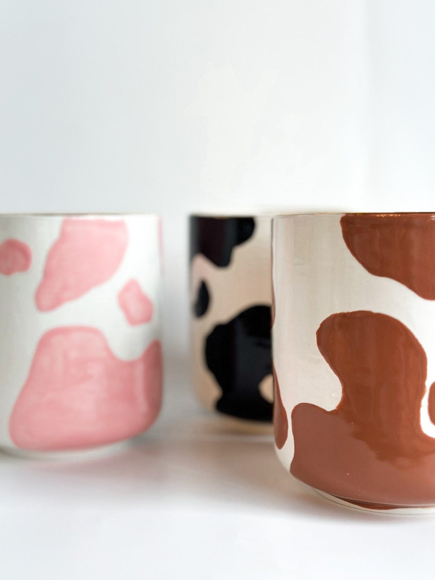 Ruby Clay Company Cow Print Vase