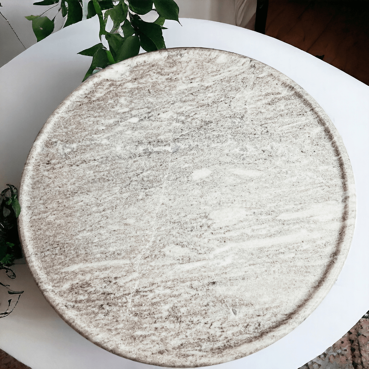Gia Roma Charcuterie Marble Lazy Susan