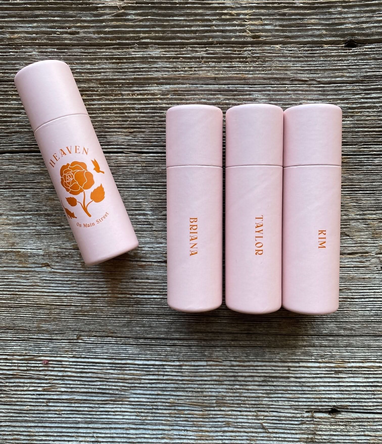Heaven On Main Street MAKEUP Lip &amp; Cheek Sticks, Kim, Briana, Taylor