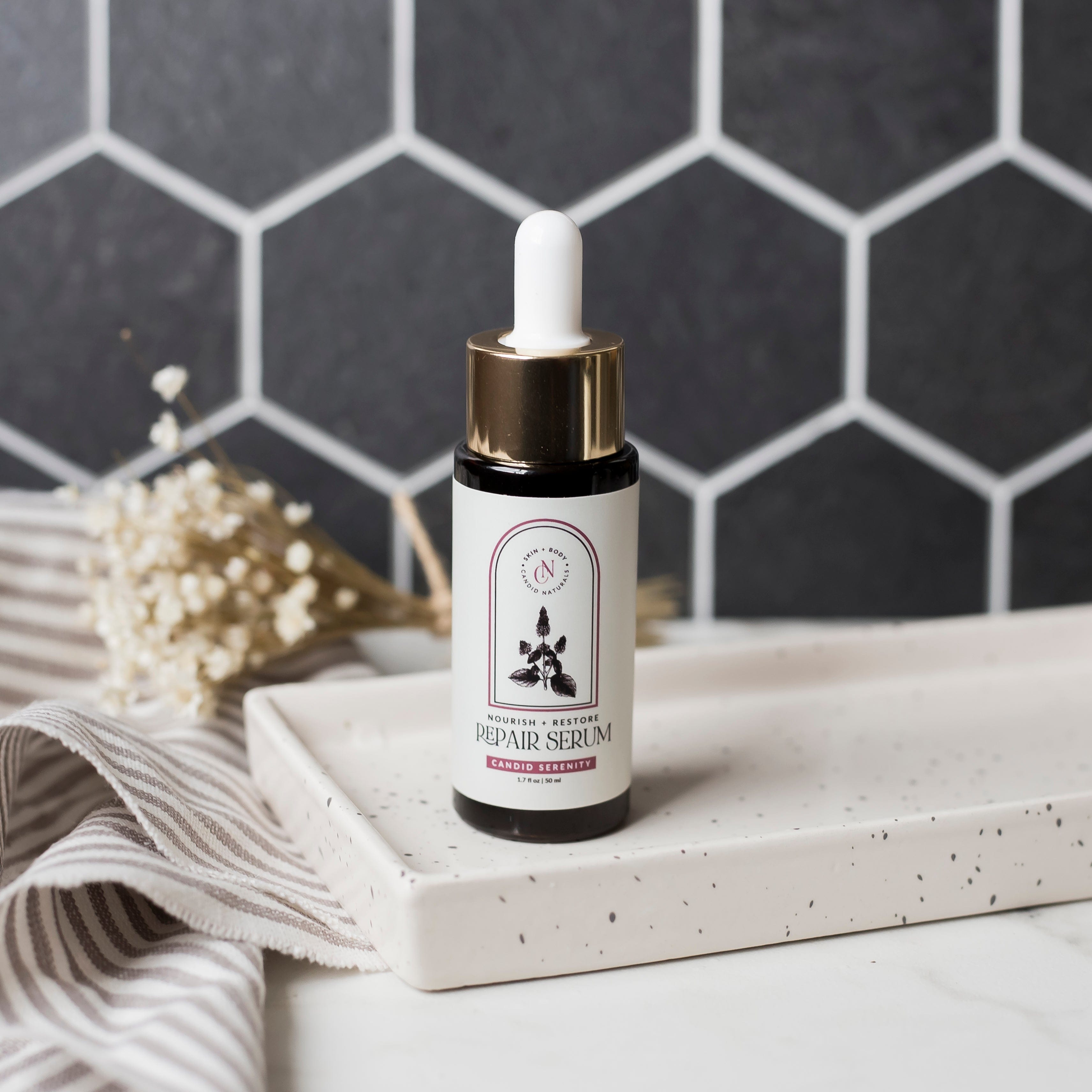 Herbal-Infused Repair Serum | Nourish + Restore