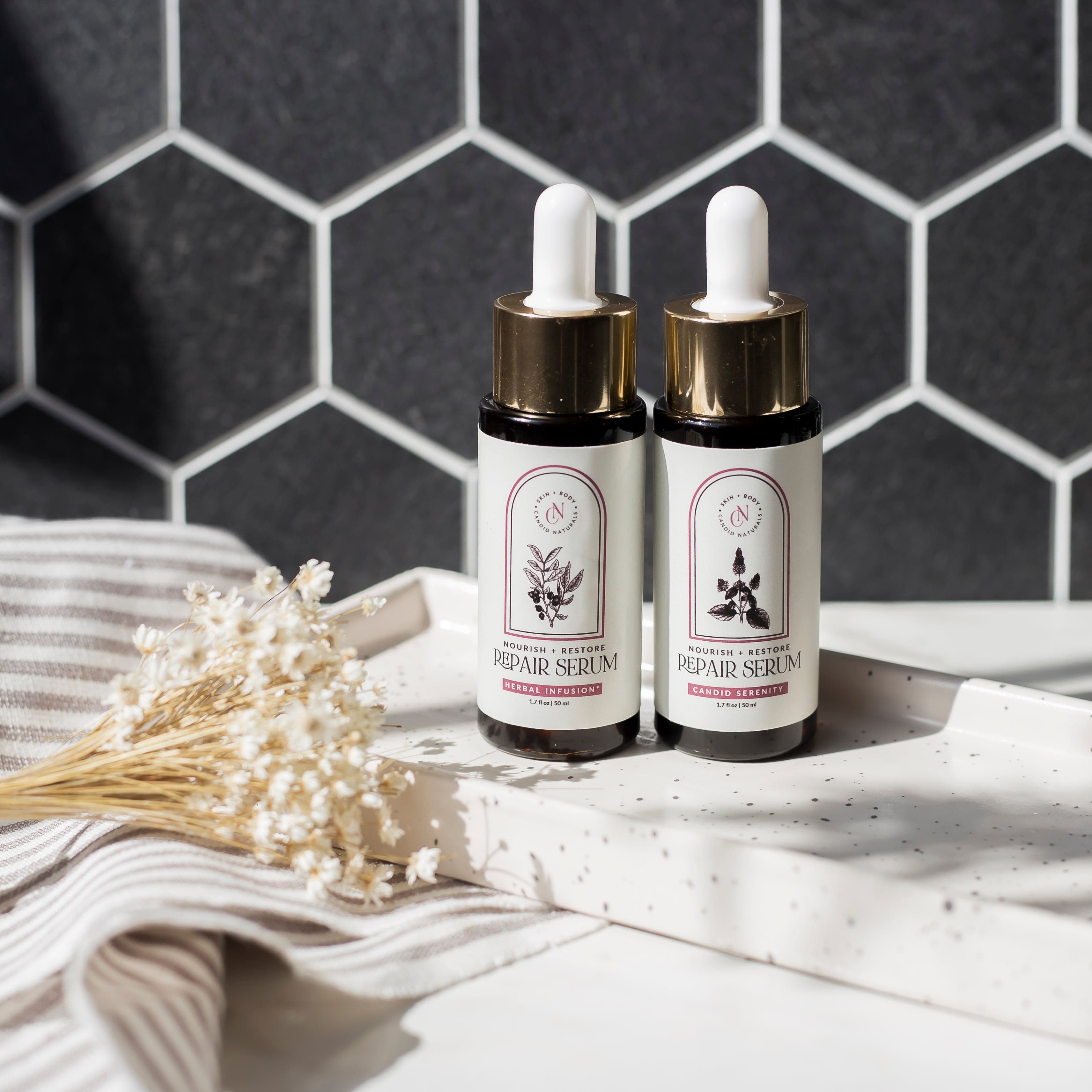 Herbal-Infused Repair Serum | Nourish + Restore