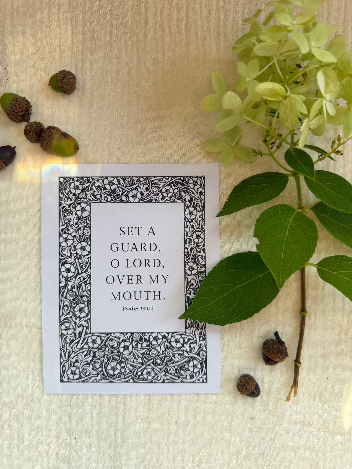 "Be Still" Scripture Prayer Cards