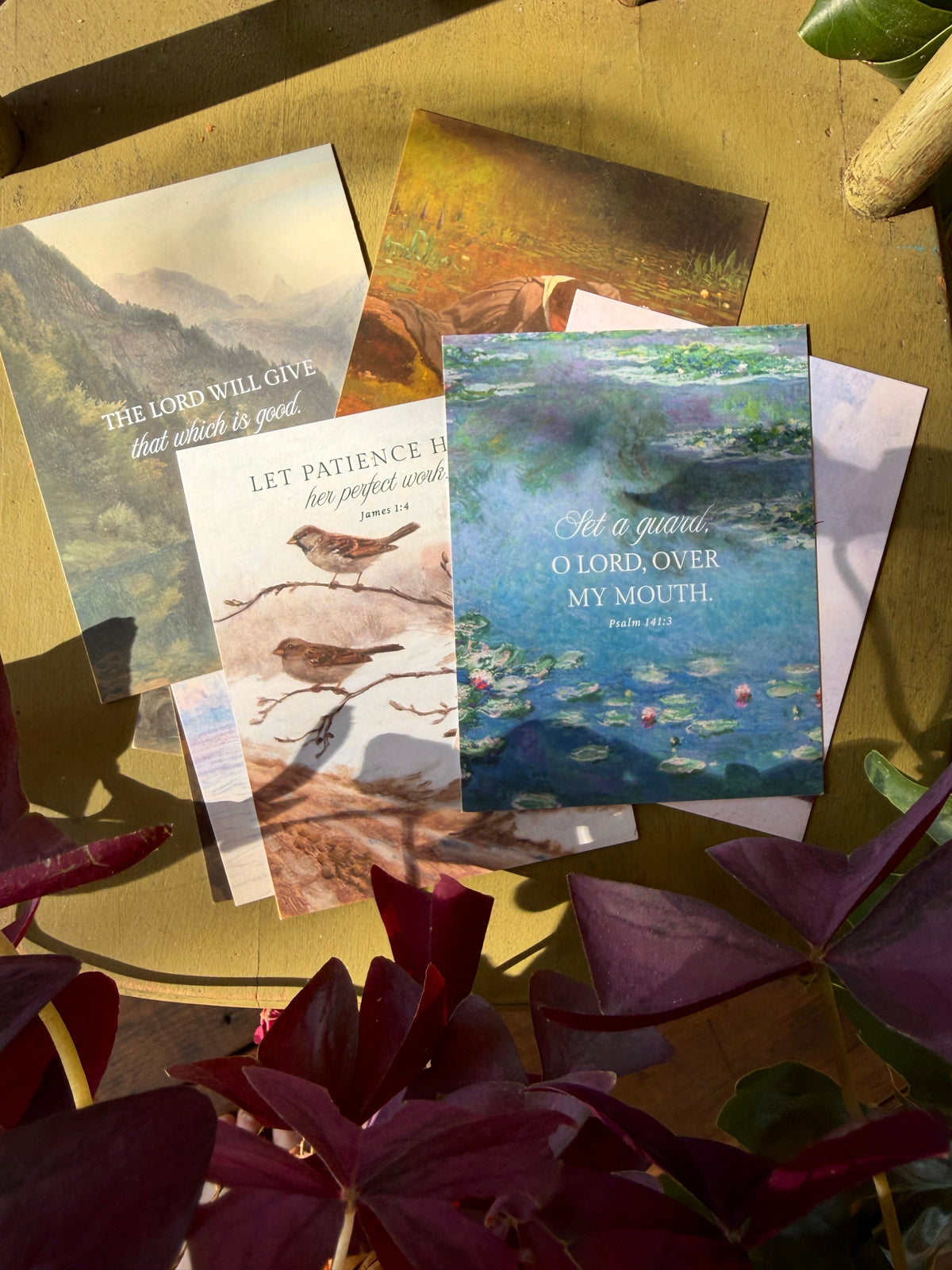 "Be Still" Scripture Prayer Cards