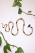 Carter + Rose Sammy Horizontal Ceramic Wall Snake