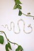 Carter + Rose Sylvia Horizontal Ceramic Wall Snake